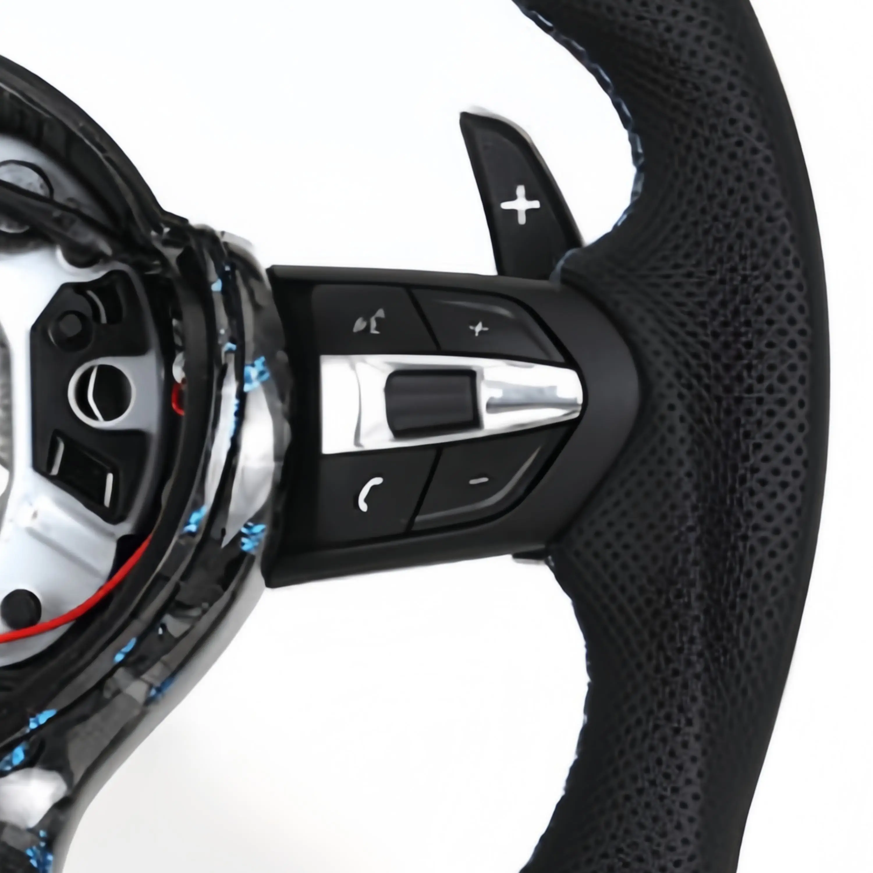 Фото Руль из углеродного волокна для BMW M2 F87 M3 328M M5 F10 F12 M6 F06 F07 F30 F31 F01 F02 F20 F21 F23 F32 F33 3 3 5 7 серии №5
