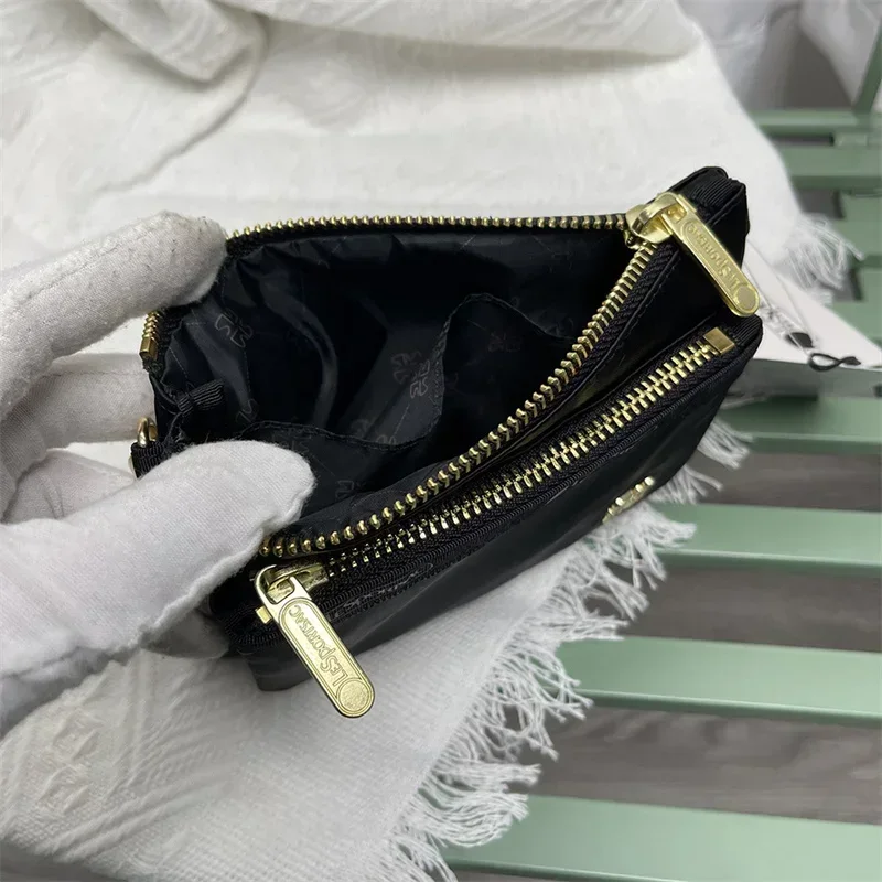 Lesportsacs Сумка для мобильного телефона 17 5*2*12 см Черная мини-ручная косметичка L195