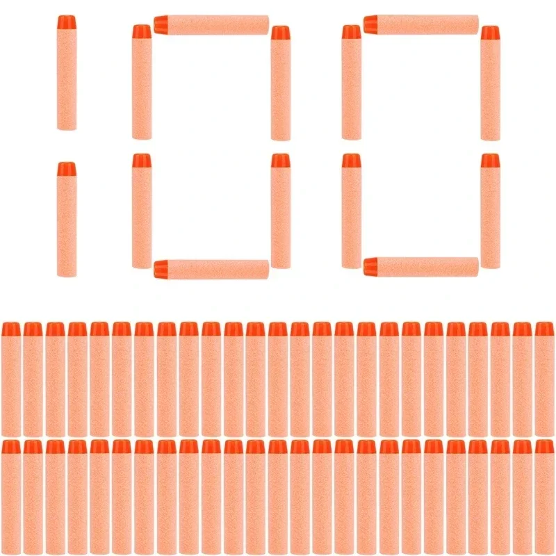 Пули круглые оранжевые 7 2 см для Nerf бластеры серии N-strike Elite пенопластовые Сменные