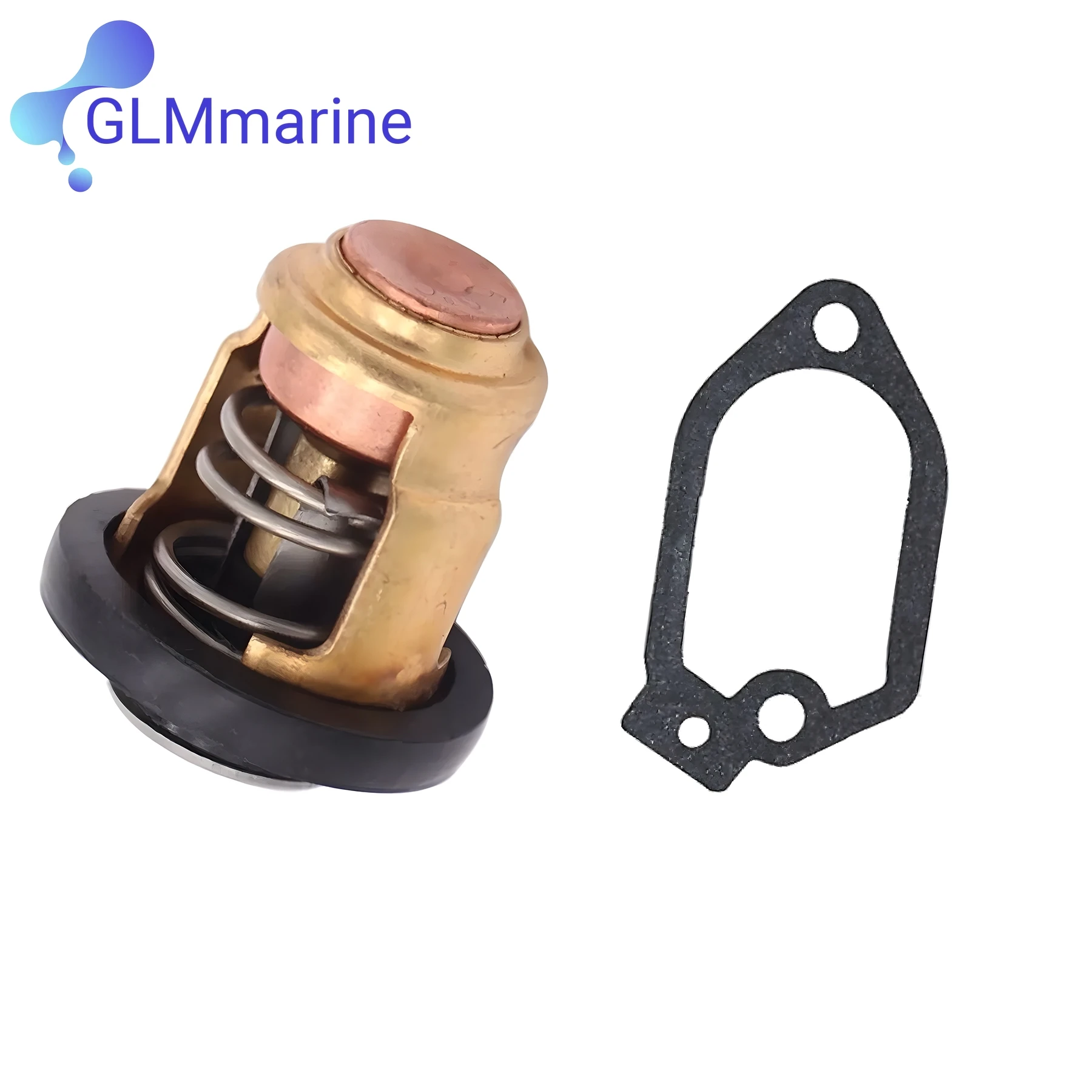 Фото Термостат с прокладкой для Yamaha подвесной 6E5-12411-10 688-12411-10 61A-12414-A0 №3