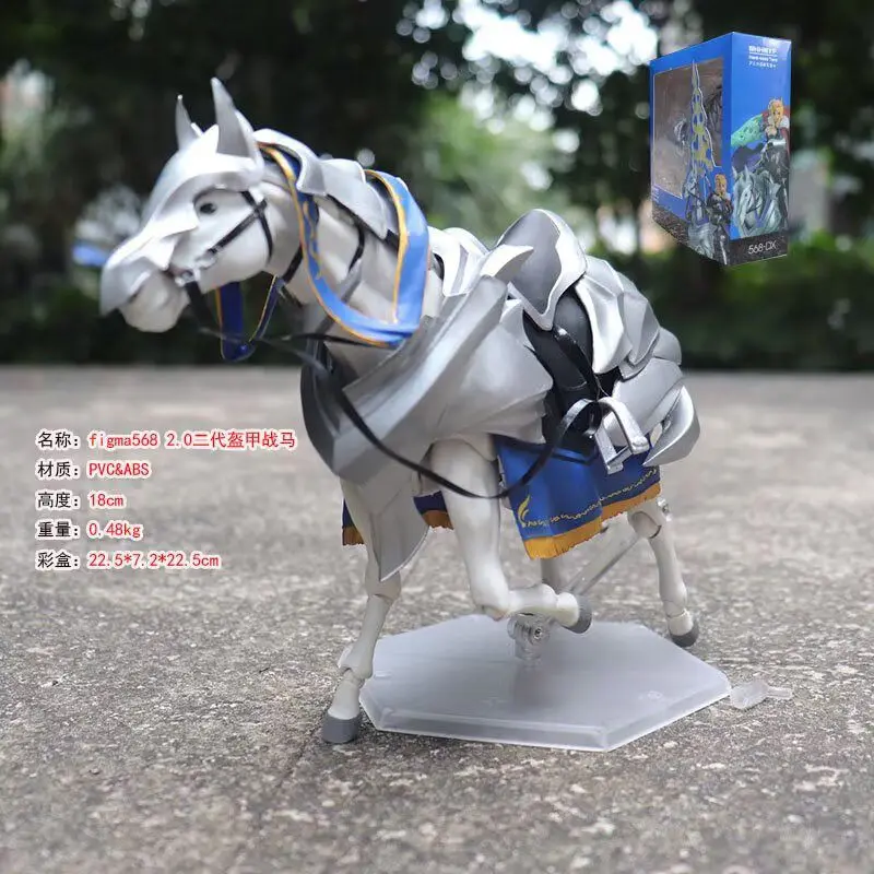 Фото Figma 568 Dx с артикуляционной серой Artoria Pendragon Dx версия экшн-фигурка высокого качества аниме фигурки Ко модель игрушки №3