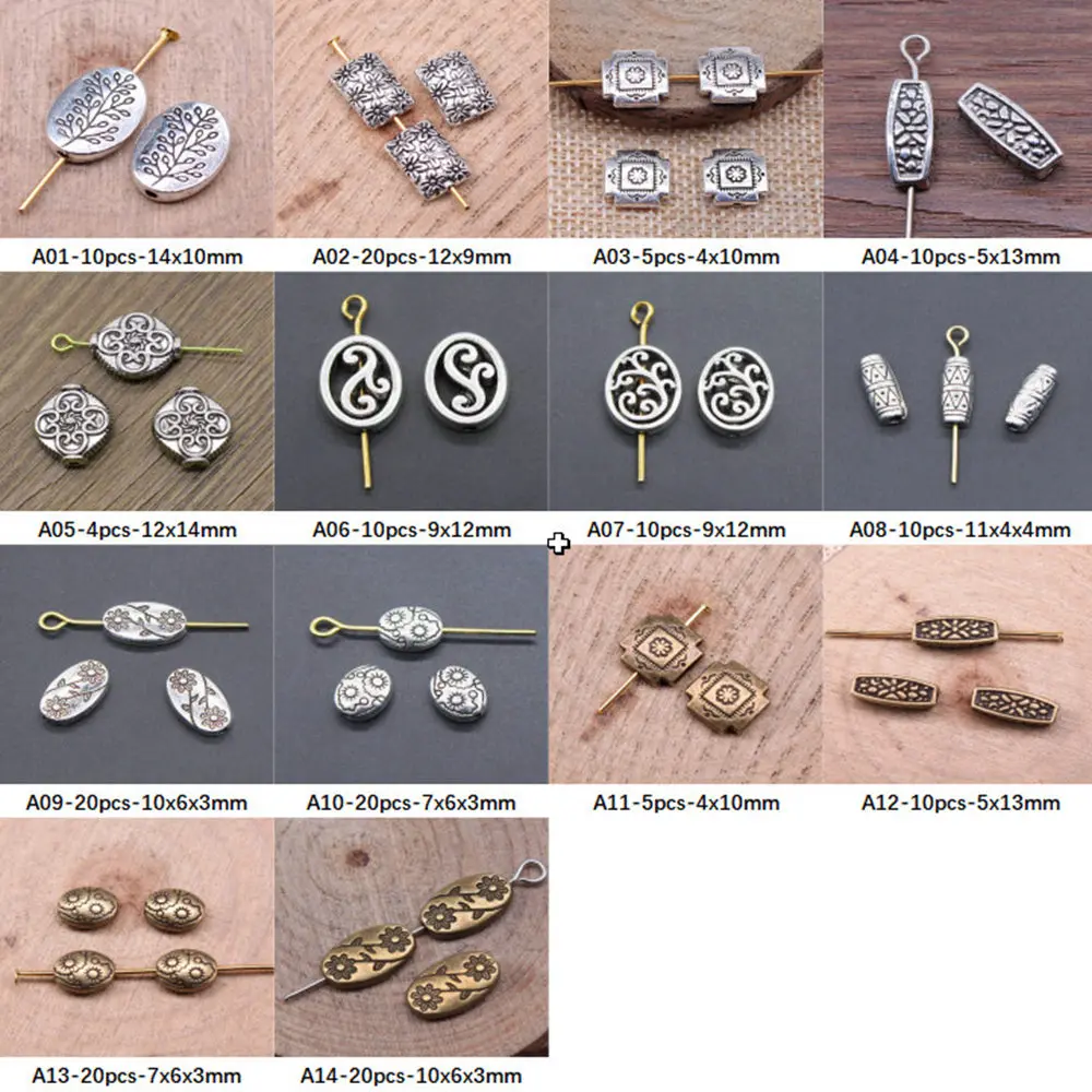 

New Arrival Engraved Small Beads For Jewelry Making Findings DIY Craft Gift