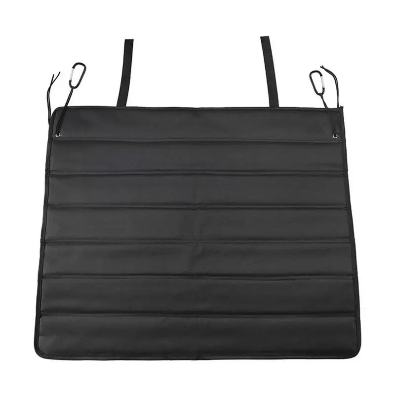 

Foldable Bumper Guard Trunk Bumper Protective Mat Universal Trunk Pad Car Cargo Liner Anti-Scratch Protection Adjustable Buckles