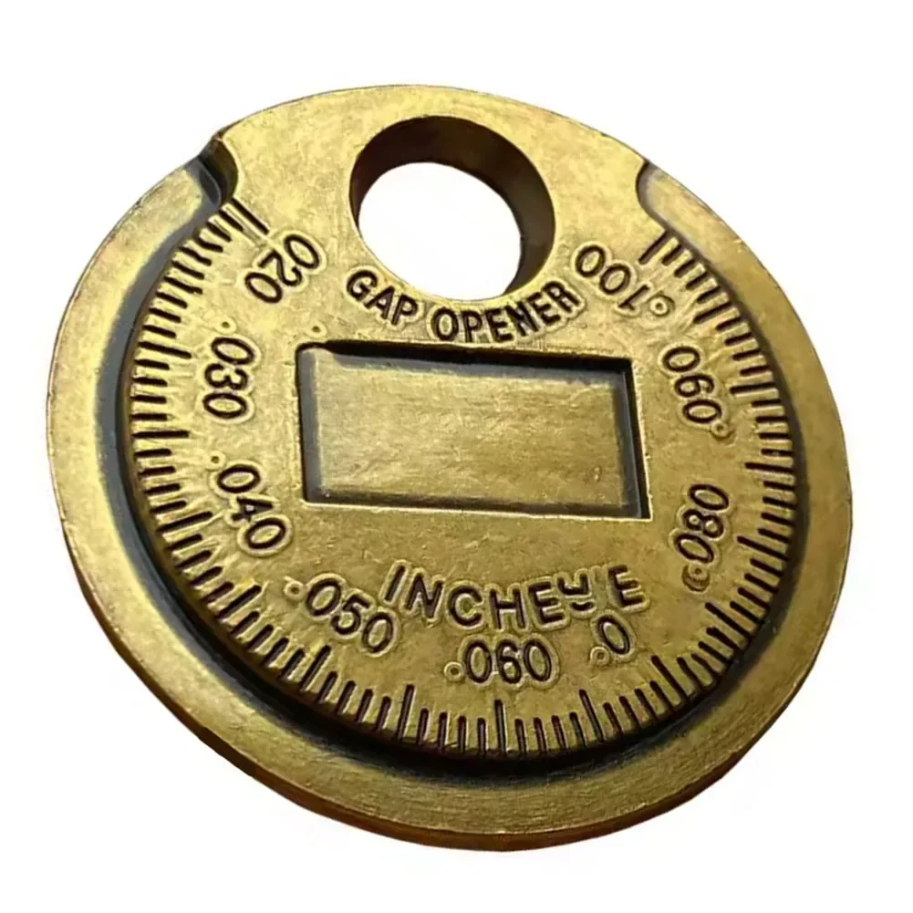 

Инструмент для измерения зазора свечи зажигания монетного типа 0,6-2,4 мм 0,02-0,10 дюйма Инструмент для измерения зазора свечи зажигания Инструмент для измерения зазора свечи зажигания