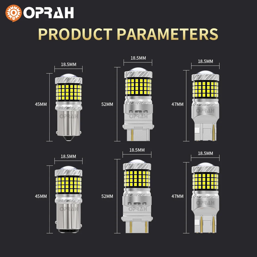 2 шт. 2016 87SMD Canbus 1156 BA15S P21W BAU15S PY21W светодиодный T20 7440 7443 W21W 3157 W21/5W
