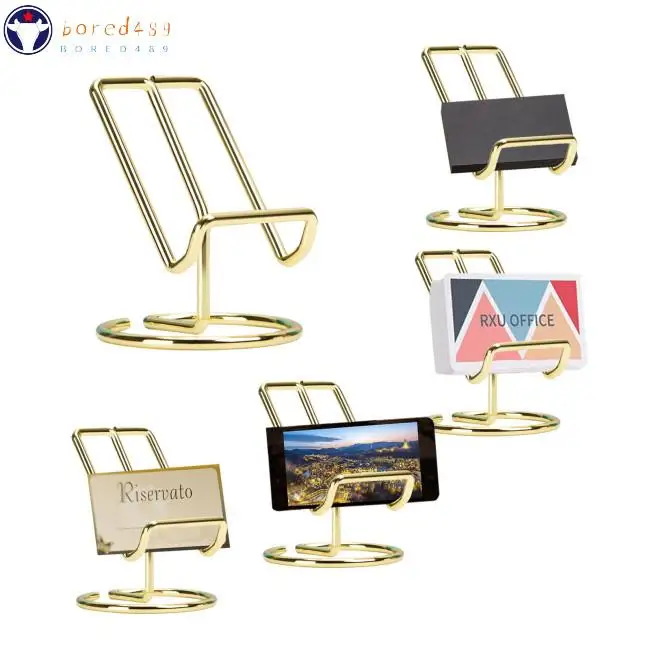 

Simple Metal Mobile Phone Holder Stand Home Lazy Stand Flat Desktop Fixed Stand For Exhibition Tables Hotels Travel Agencies