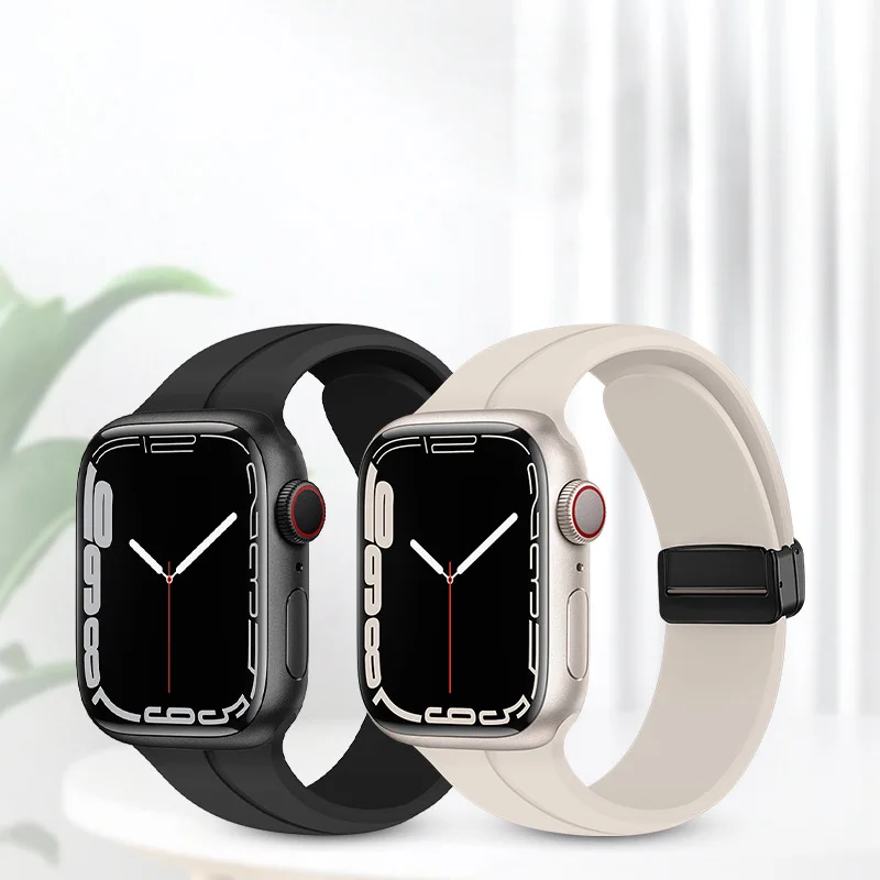 

Watchband For Apple Watch 38 40 41 42 44 45mm Women Correa Applewatch Series SE 8 Bracelet iwatch Ultra Watch Band WB013