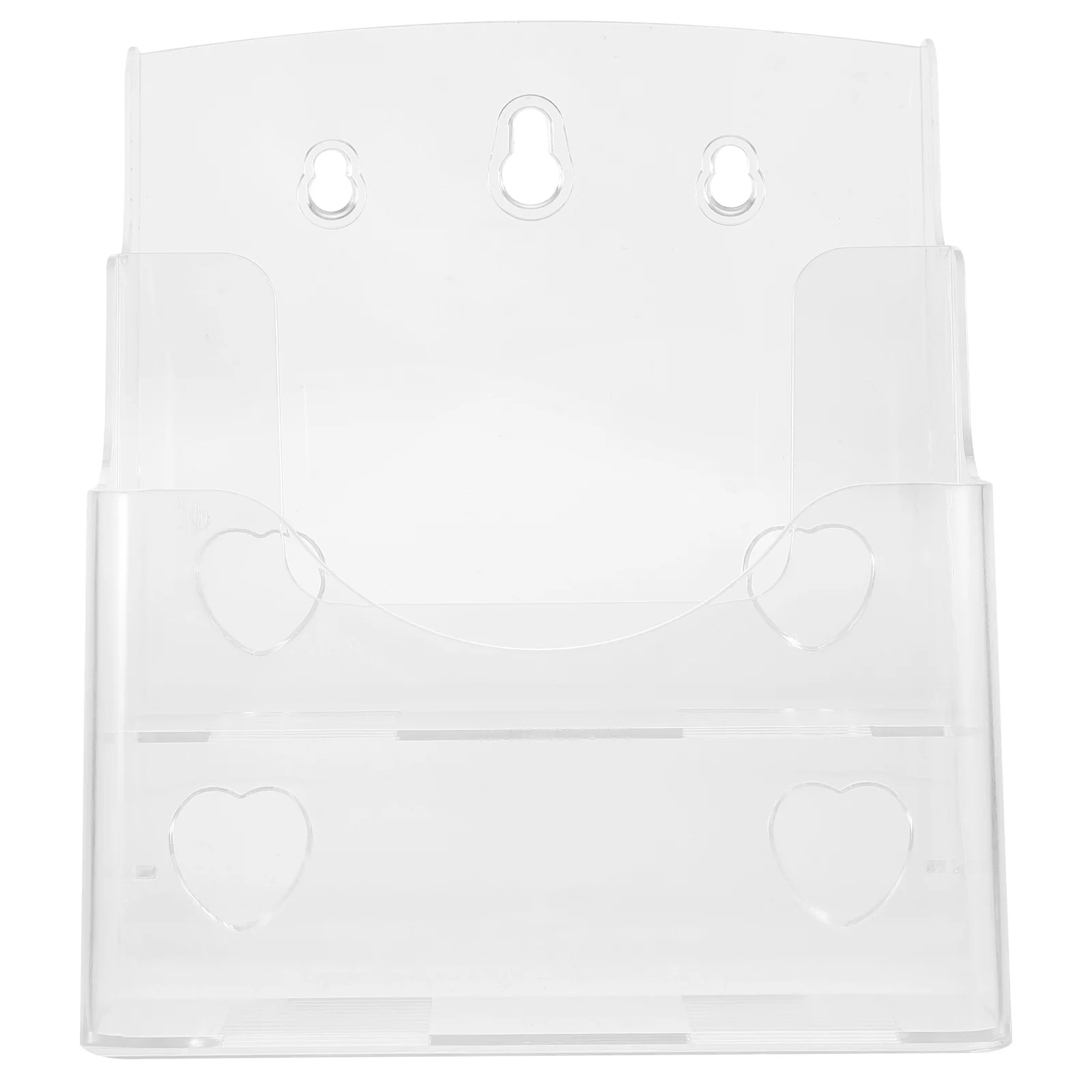 

Folding Rack Paper Stand Flyer Holder Display Brochure Wall Mount Magazine Plastic