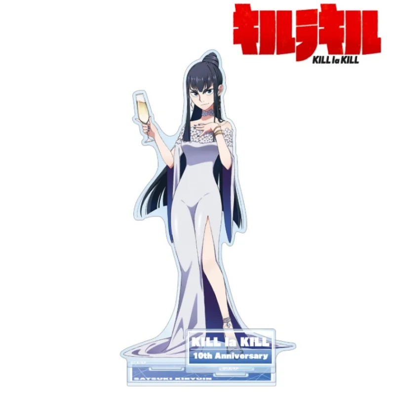 Фото Акриловая фигурка-подставка и брелок по аниме Kill la Kill: Рюко Матои, версия к 10-летию (для переодевания), декор для стола, подарки для фанатов №3