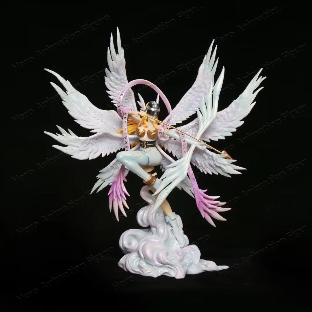 Фото В наличии: Фигурка Digimon Angelmon Celestialmon, статуэтка-модель, коллекционный подарок для любителей аниме №4