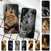 lvtlv the lion king animal phone case for huawei honor 10 i 8x c 5a 20 9 10 30 lite pro voew 10 20 v30
