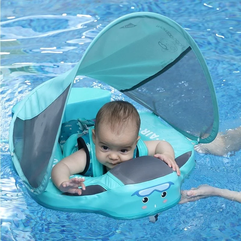 

Non-Inflatable Baby Floater Infant Waist Float Lying Swimming Ring Beach Pool Accessories Toys Swim Ring Floats Swim Trainere