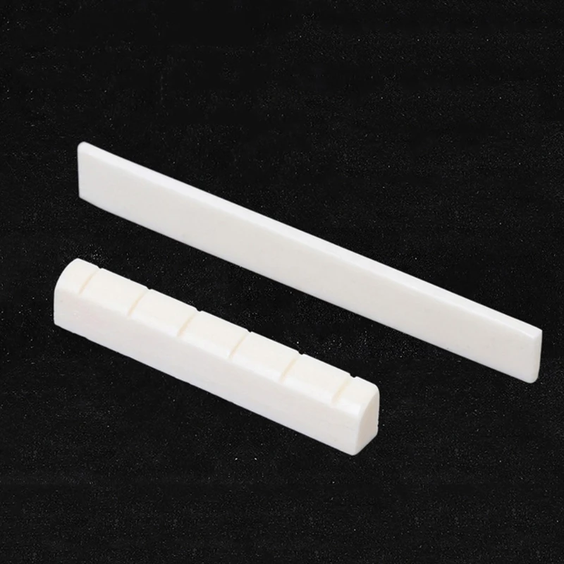 

Guitar Bridge Saddle Nut Guitar Bridge Pins for Acoustic Guitar Slotted Bridge