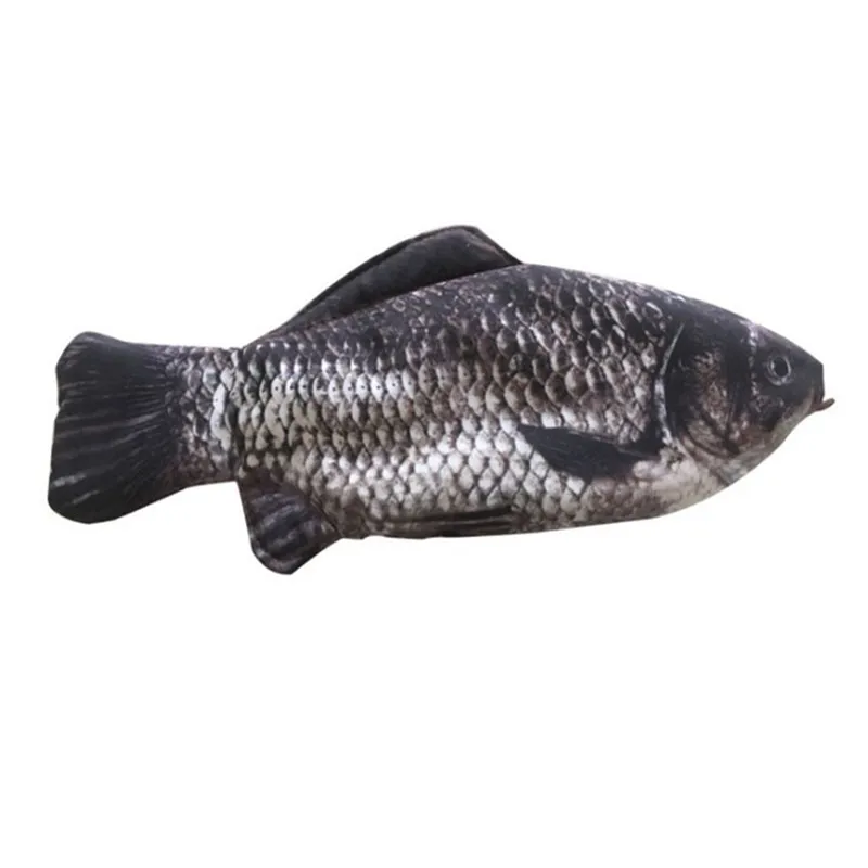 

Pen Bag Realistic Fish Shape Make-up Pouch Pen Pencil Case With Zipper Makeup Pouch Casual Gift Toiletry Wash Funny Handbag