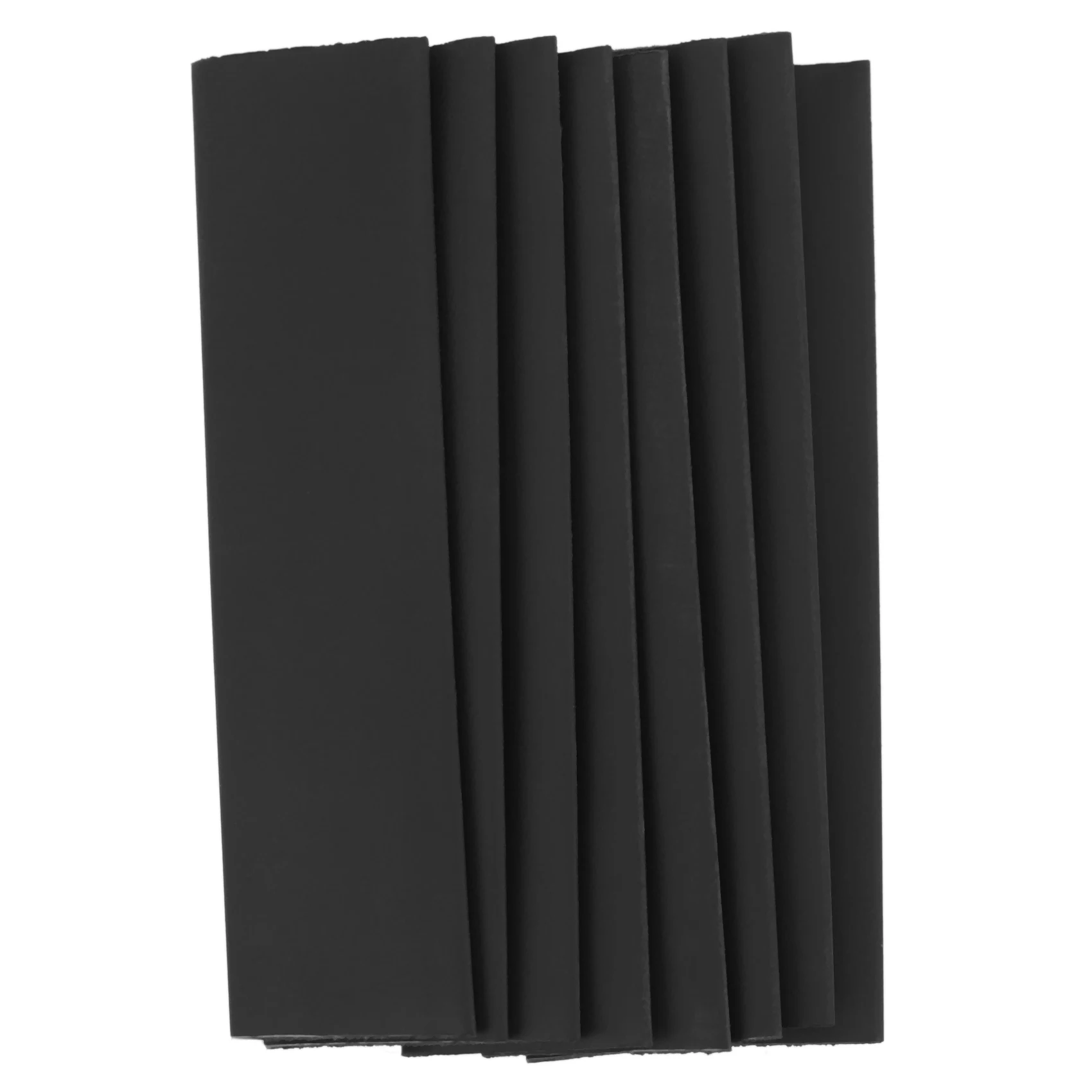 127 шт. черный клей атмосферостойкая термоусадочная трубка набор трубок в