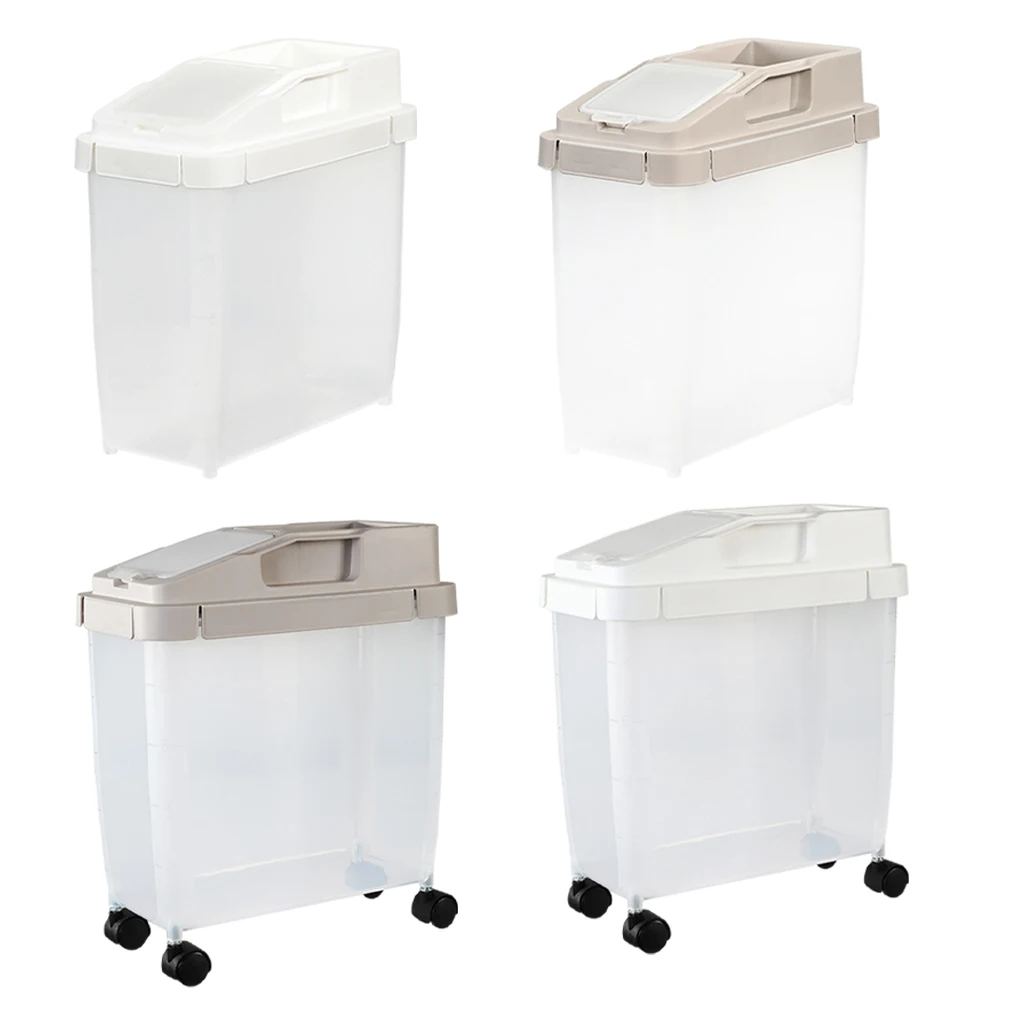 

Cereal Storage Container Boxes Visual Design Dry Food Measuring Cup for Home