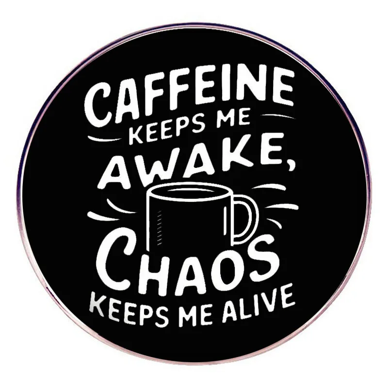 Мужская брошь на лацкан с эмалью в виде Хаоса