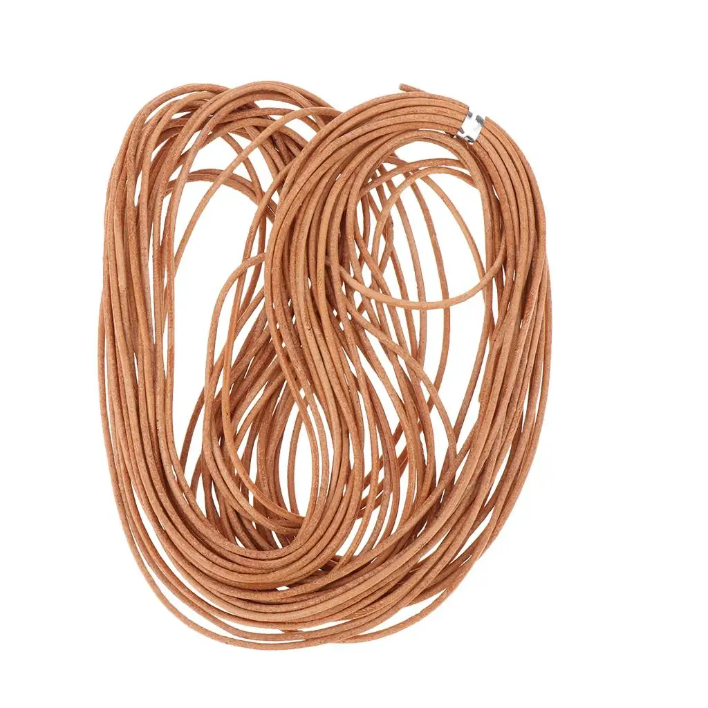 

1 0 Meters (1.5mm, 2.5mm, 3mm, 4mm Diameter) Jewelry Leather Cord