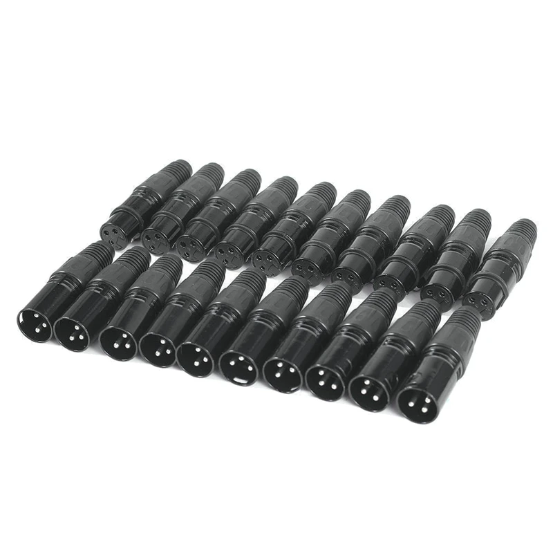 

10 пар, штекеры XLR для микрофона