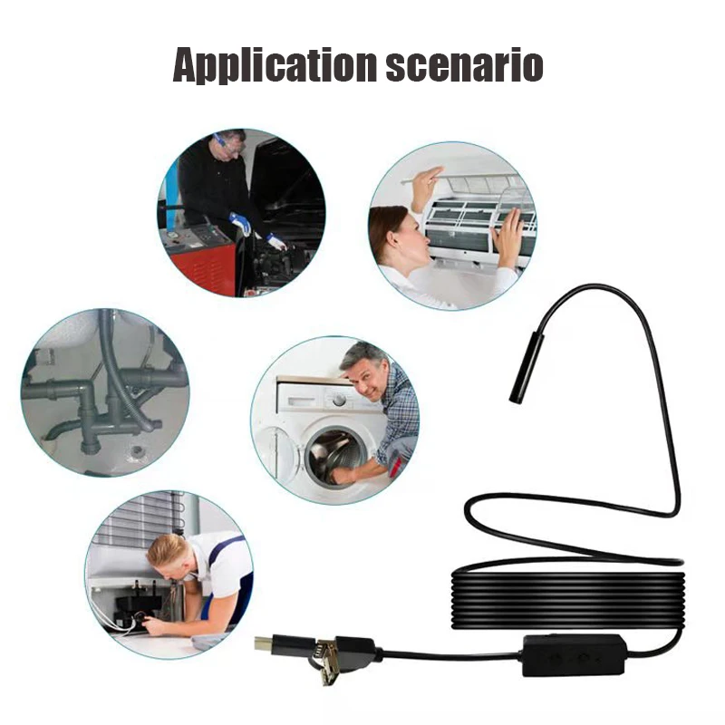 Подводная камера для рыбалки HD визуальная Водонепроницаемость IP68 Wi-Fi