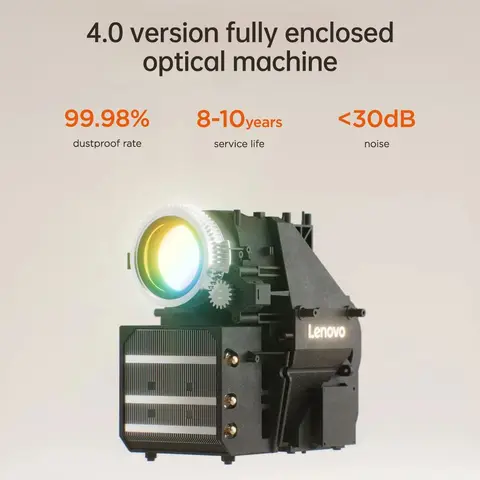 Lenovo Full HD 1080P Портативный WIFI Android Домашний проектор Xiaoxin 100S 2 + 32G Большая память 6D Keystone ЖК-проектор для фильмов