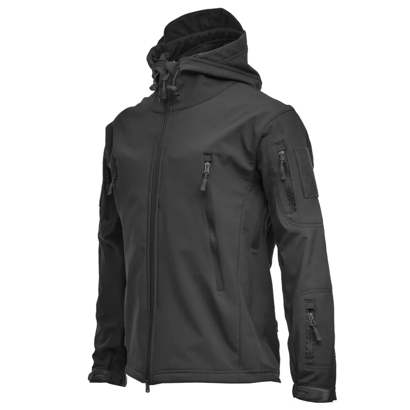

2021 Outdoor Men Women Waterproof SoftShell Jacket Hunting Windbreaker Ski Coat Hiking Rain Camping Fishing Tactical Clothing
