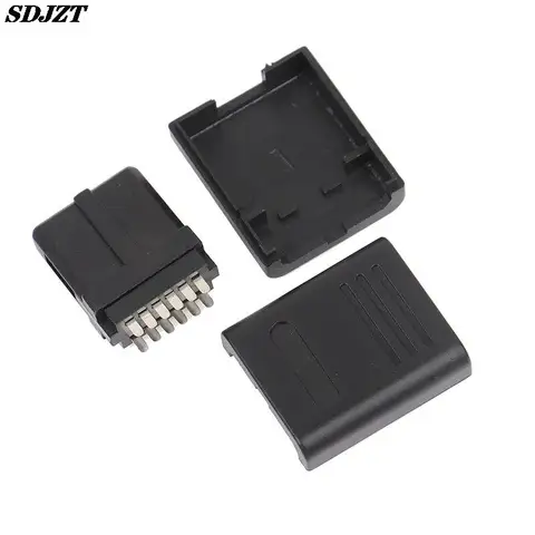 1 комплект для NGC SNES N64 Штекерный кабель 12 контактов многовыходной разъем AV ремонт DIY для GameCube SFC штекер Новый