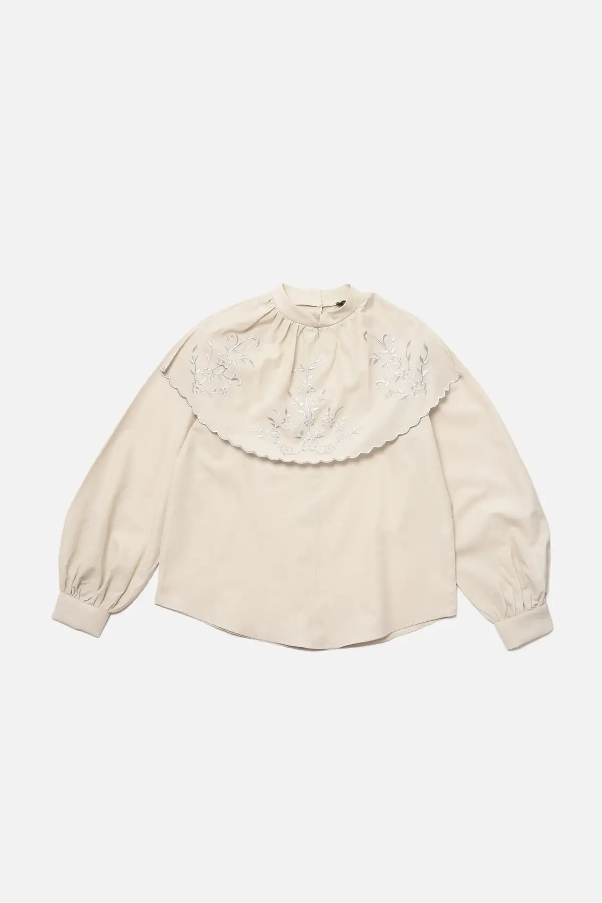 

Трендовый воротник detayly Bluz TWOAW22BZ1164