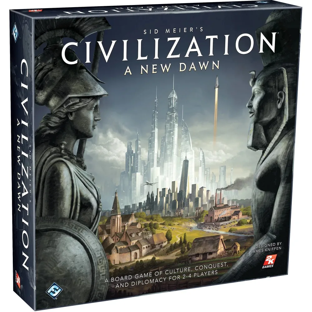 

Sid Meier's Civilization: A New Dawn Strategy Board Game for Ages 14 and Up Games of Tables for the Whole Family Table Sports