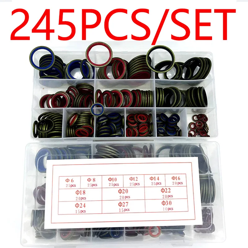 Уплотнительное кольцо масляной трубы комбинированное уплотнительное шайба из