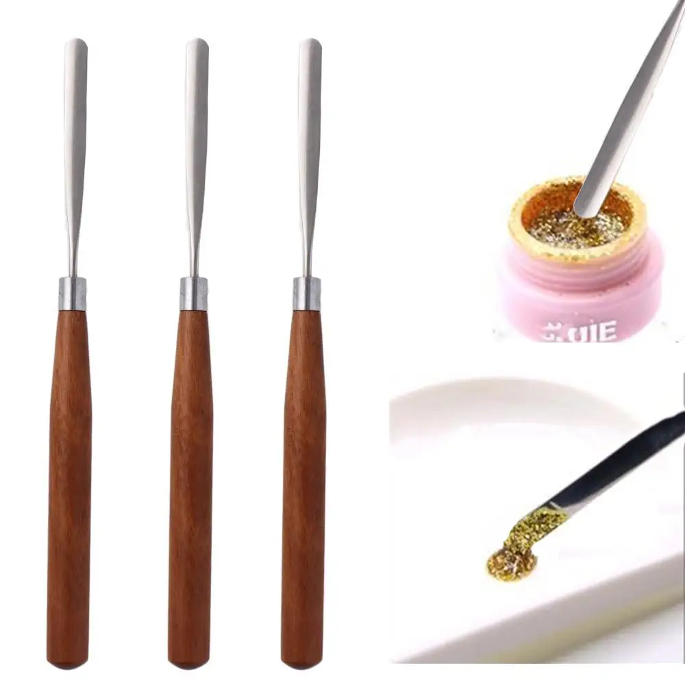 

Nail Polish Gel Stirrer Mixing Foundation Stick Stirring Stirring Rod Manicure Tools Makeup Spatula Nail Art Spatula