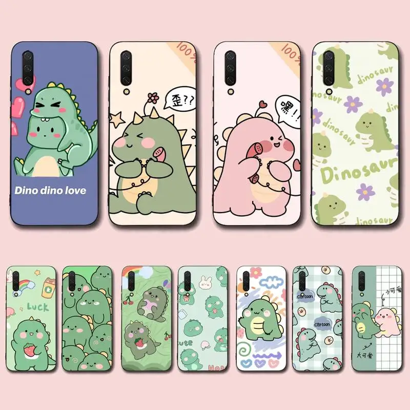 

Yinuoda Cute Cartoon Dinosaur Phone Case for Xiaomi mi 5 6 8 9 10 lite pro SE Mix 2s 3 F1 Max2 3