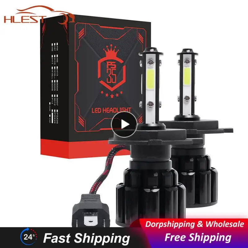 

Лампы для фар головного света H7 H11, лампы для фар головного света 16000LM COB Chip H4 светодиодный H13, лампы головного света для автомобиля 9004 9005 9006 9007 HB3 HB4 6000K, Автомобильные противотуманные лампы 12 В