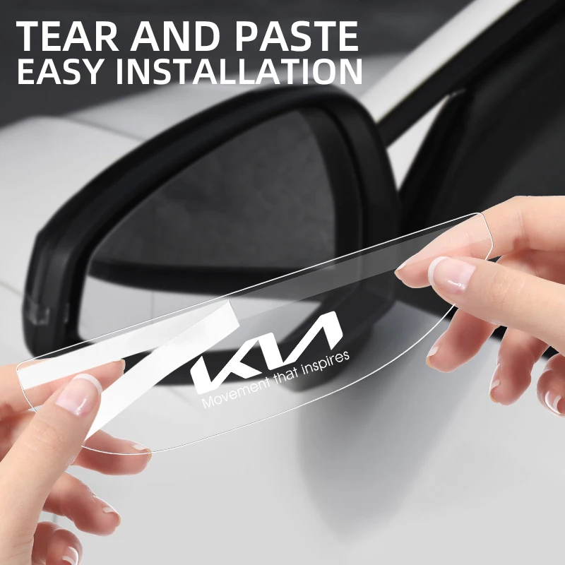 2 шт. прозрачные автомобильные боковые зеркала заднего вида защита от снега дождь