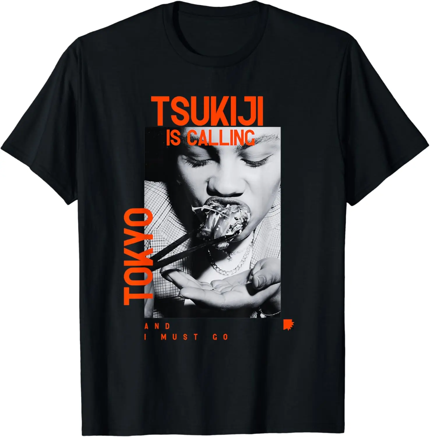 Япония Токио Цукидс Тойосу Рыбный рынок Aritsugu Sushi любовник футболка забавная с