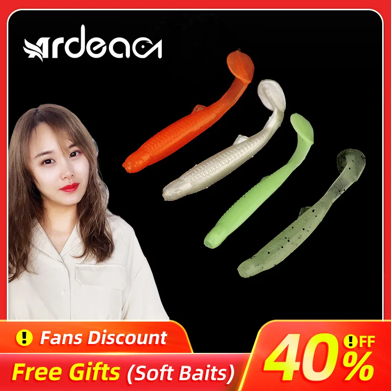 

Ardea ТПР мягкая искусственная кожа 42 мм 0,4 г плавающая приманка воблеры червь джиггинг имитация вращающаяся приманка рыболовные снасти