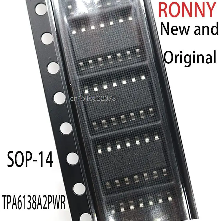 

Новые и оригинальные TPA6138A2 SOP-14 TPA6138 SOP14 TPA6138A2PWR, 10 шт.