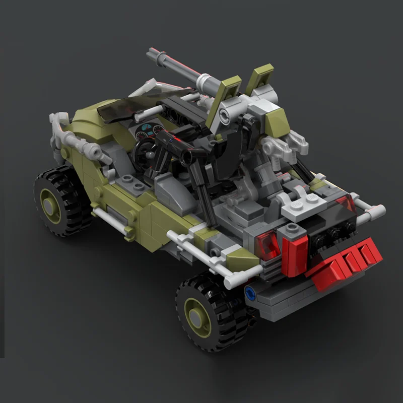 357 деталей MOC M12B Warthog LRV, модель из серии Halo, конструктор, игрушка, идея для рождественского подарка, подарок на день рождения. (art.: 3920dcd5d493a) - 3920dcd5d493a