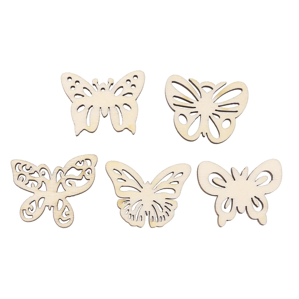 

100 Unfinished Discs Unfinished Chips Craft Shape Craft Slice Craft Cutout DIY Crafts