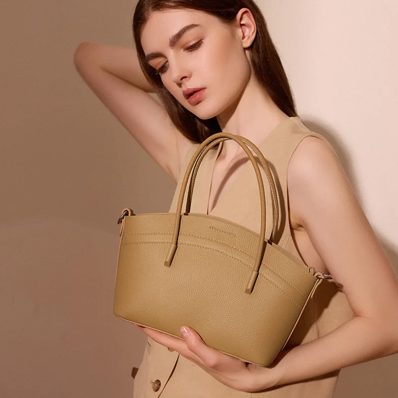 

Genuine Leather Women's Bag High Quality Top Grade Cowhide Shoulder Female Bags Designer Luxury Brand Small Crossbody Bolsas