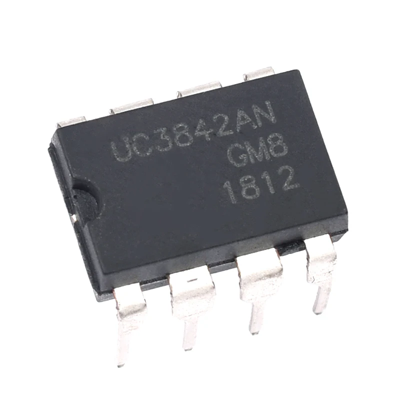Новый и оригинальный чипсет IC UC3842AN DIP8 UC3842BN 3842AN DIP 3842 UC3842 DIP-8, 10 шт.