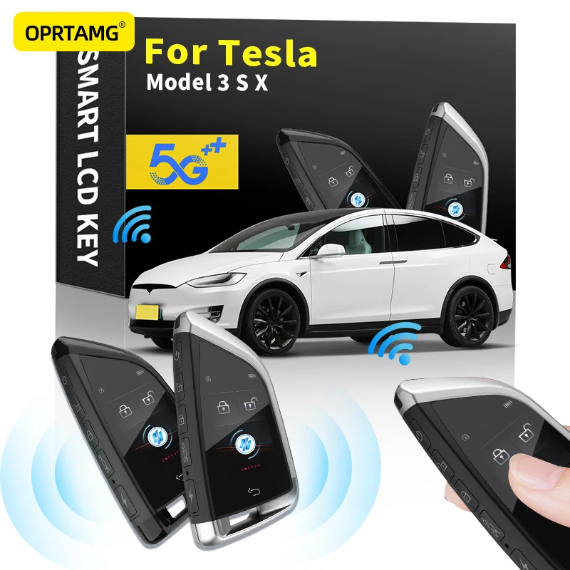 

Remote Key LCD Display Screen for keyless-go smart key vehicle For Tesla Model 3 S X 2000 2001 2002-2018 2019 2020 2001 2002