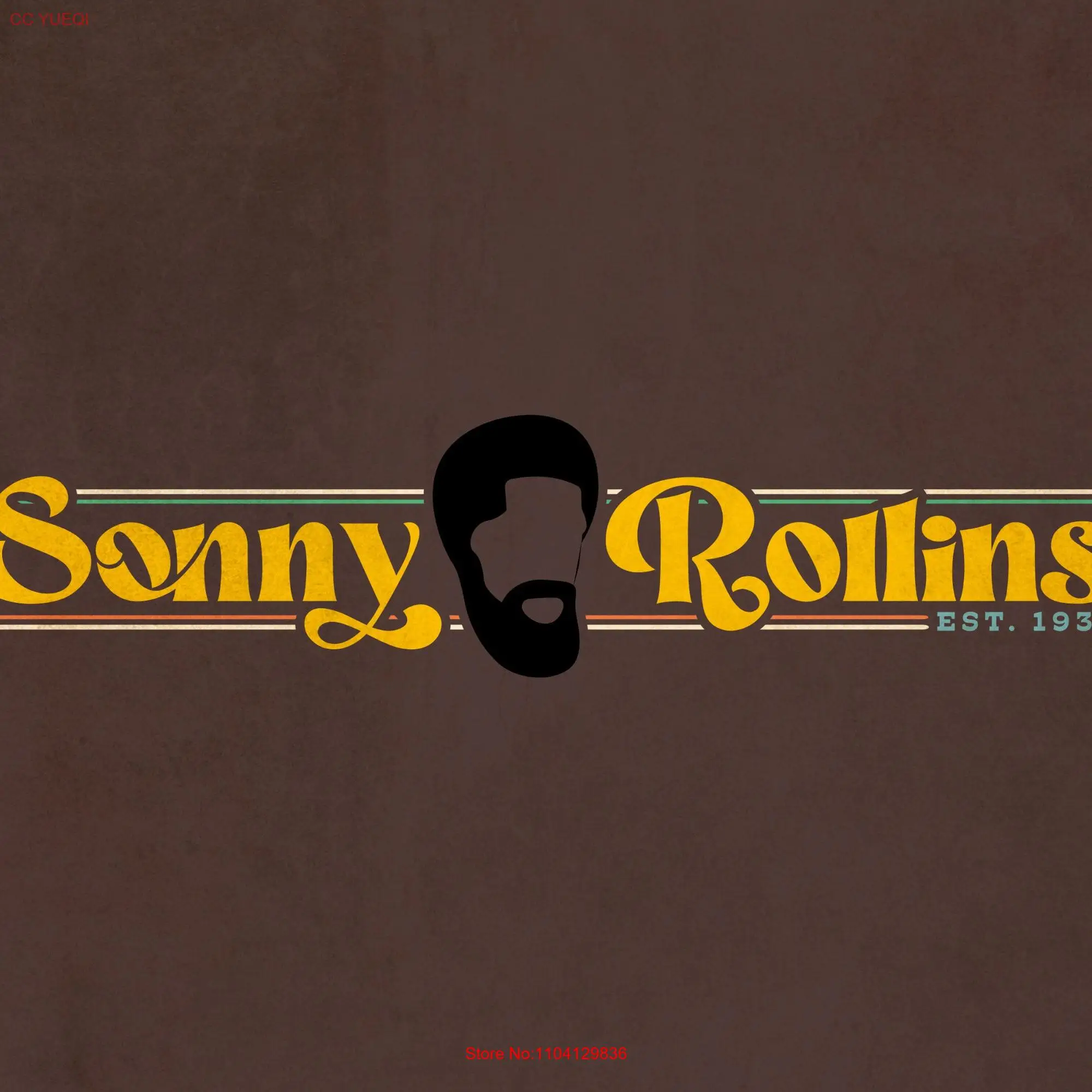 Футболка с длинным или коротким рукавом в стиле ретро Sonny Rollins