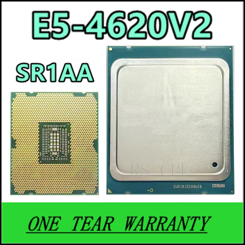 E5-4620V2 E5 4620V2 SR1AA 2,6 GHz 8-Core 20MB Smartcache E5-4620 V2 FCLGA2011 95W E5 4620 V2