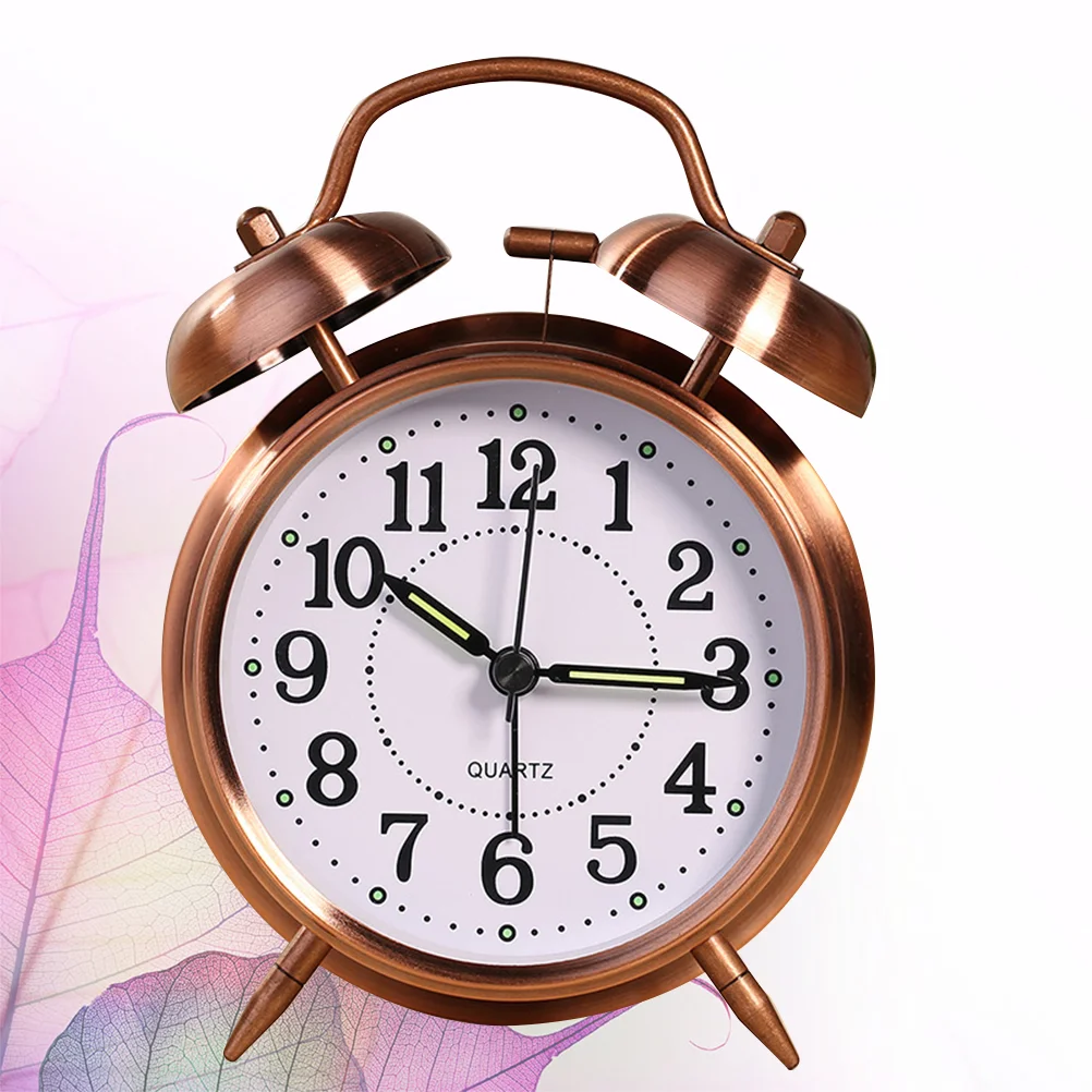 

1PC Metal Fashion Creative Mute Clock for Office Bedroom Home