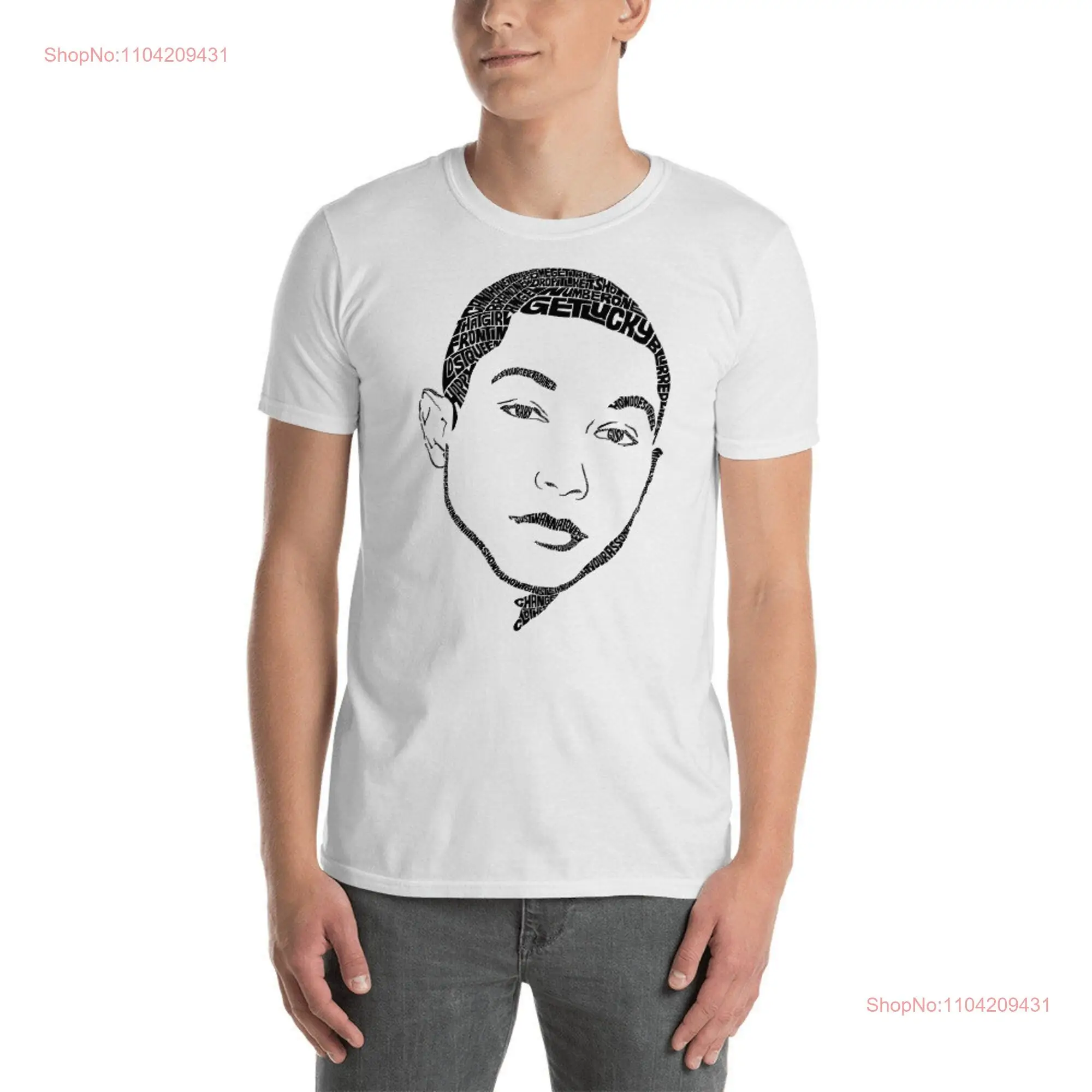 Футболка Pharrell Type с длинными или короткими рукавами