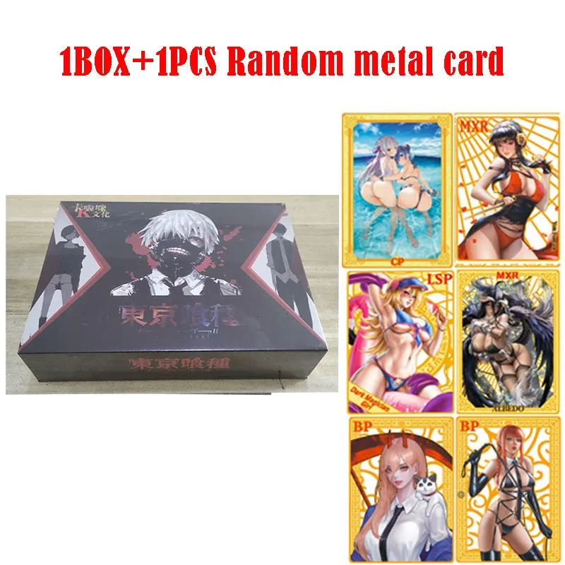 

New Tokyo ghoul Card Booster Box Collection Girl Party Anime Swimsuit Bikini Games Feast Doujin Toys And Hobbies Gift