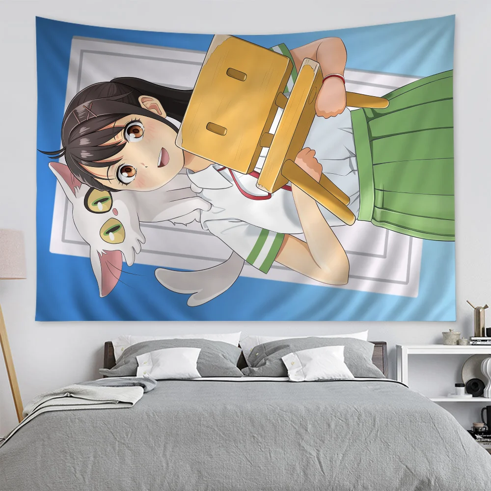 S-Suzume No To Jimari Chart гобелен для гостиной домашнего декора в общежитии художественный