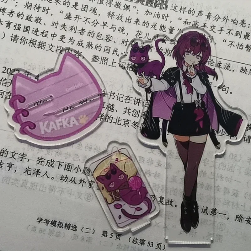 Honkai: лезвие из планки в форме звезды Кафка для детей и кошек акриловая фигурка