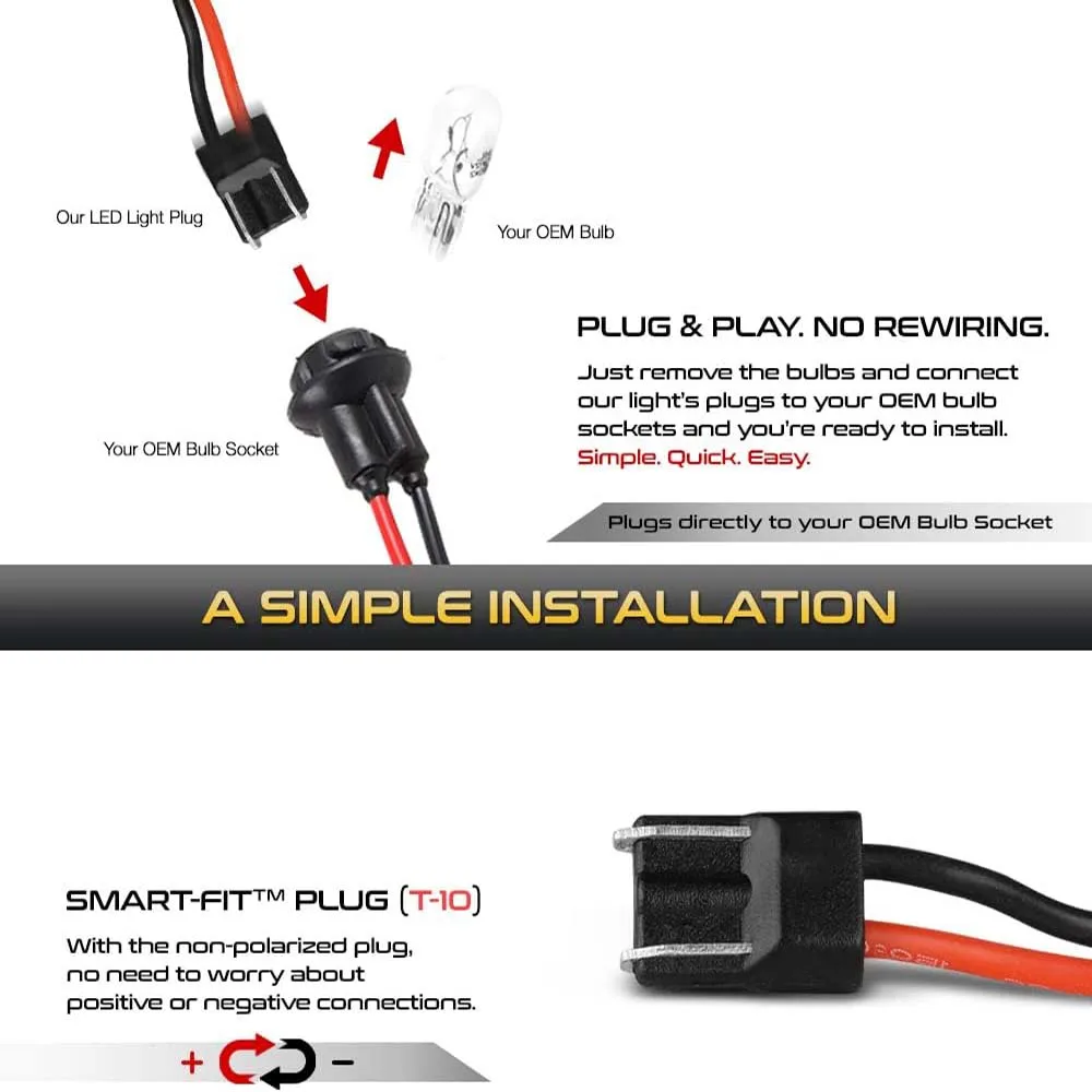 Для Jeep Wrangler YJ 1987-1995 переднее боковое крыло отражатель дымчатые линзы